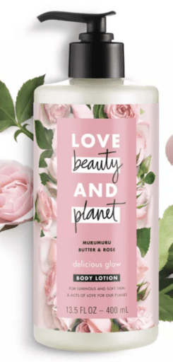 Love Beauty and Planet Body lotion
