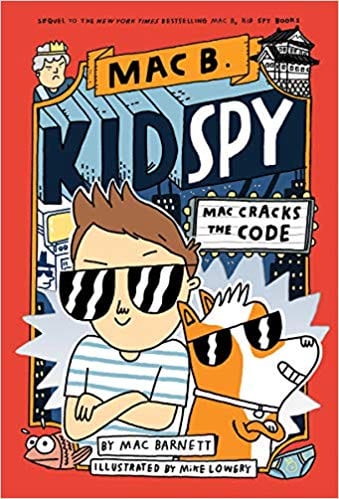 Book cover for Mac B. Kid Spy Book 3