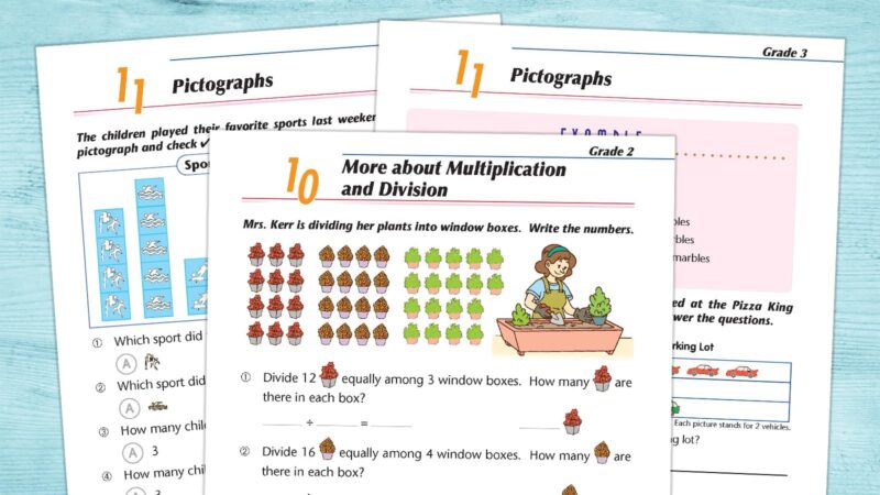 image of grade 1-3 math worksheets complete math success