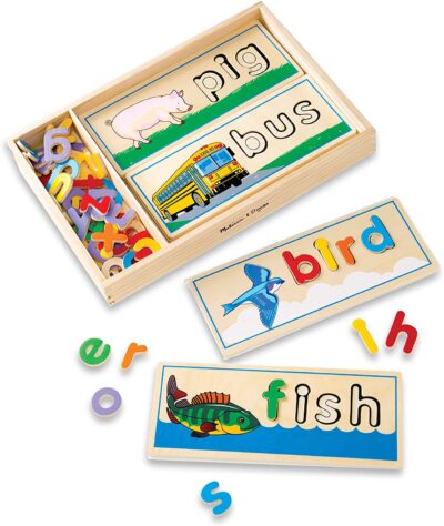 Melissa & Doug See & Spell educational toy for kids- educational toys for preschool