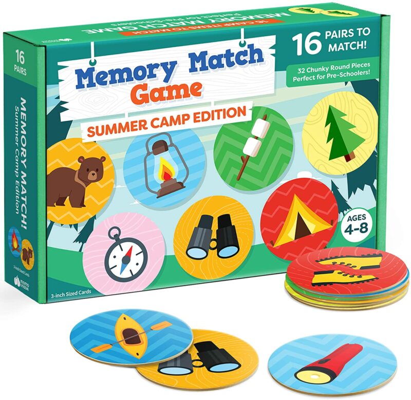 Preschool memory match game- best board games for preschoolers