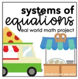 "systems of equations" by Mix and Math