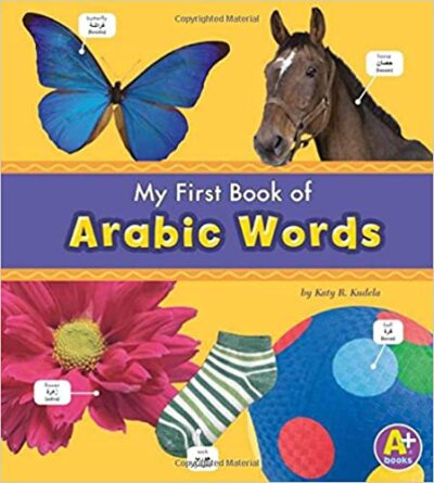 Book cover for My First Book of Arabic Words