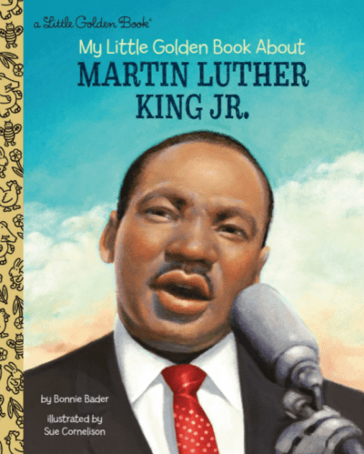 Cover illustration of My Little Golden Book About Martin Luther King Jr.