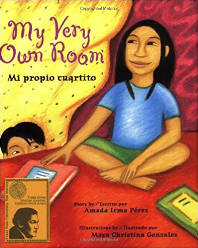 Book cover for My Very Own Room as an example of bilingual books for kids