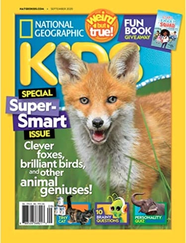 National Geographic for Kids magazine cover