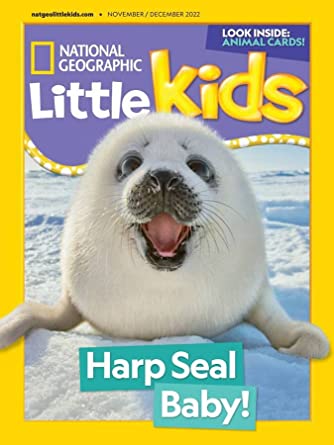 Portada de National Geographic Little Kids como ejemplo de una gran revista infantil