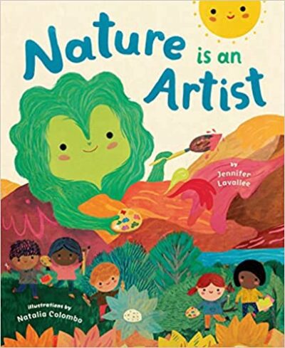 Book cover for Nature is an Artist as an example of picture books about nature