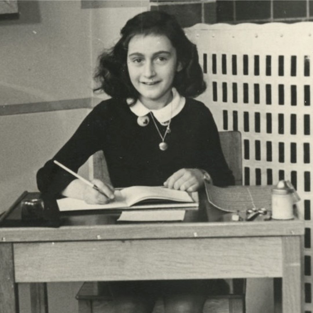 Photograph of Anne Frank in 1942