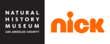 National History Museum of Los Angeles County and Nickelodeon logos