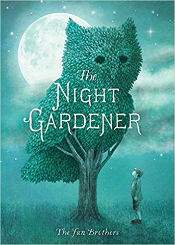 Book cover for The Night Gardener as an example of second grade books
