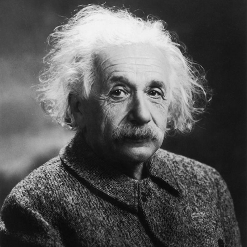 Albert Einstein portrait