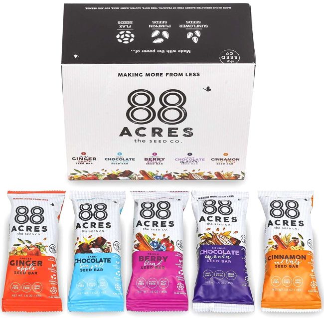 Nut-Free Snacks: 88 Acres Granola Bars