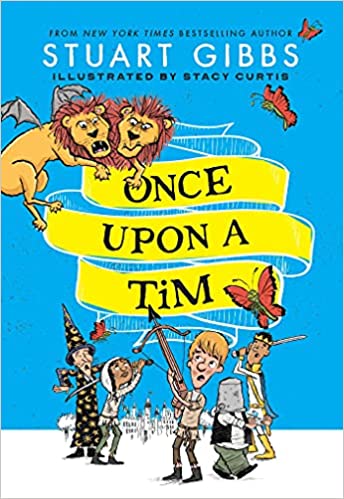 Book cover for Once Upon a Tim as an example of 3rd grade books
