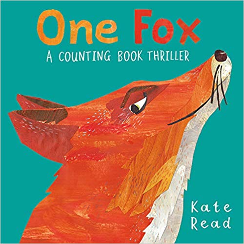 Book cover for One Fox: A Counting Book Thriller as an example of kindergarten books
