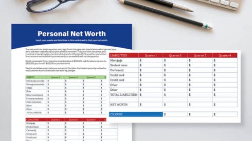 Here Are the Financial Planning Worksheets You've Been Looking For