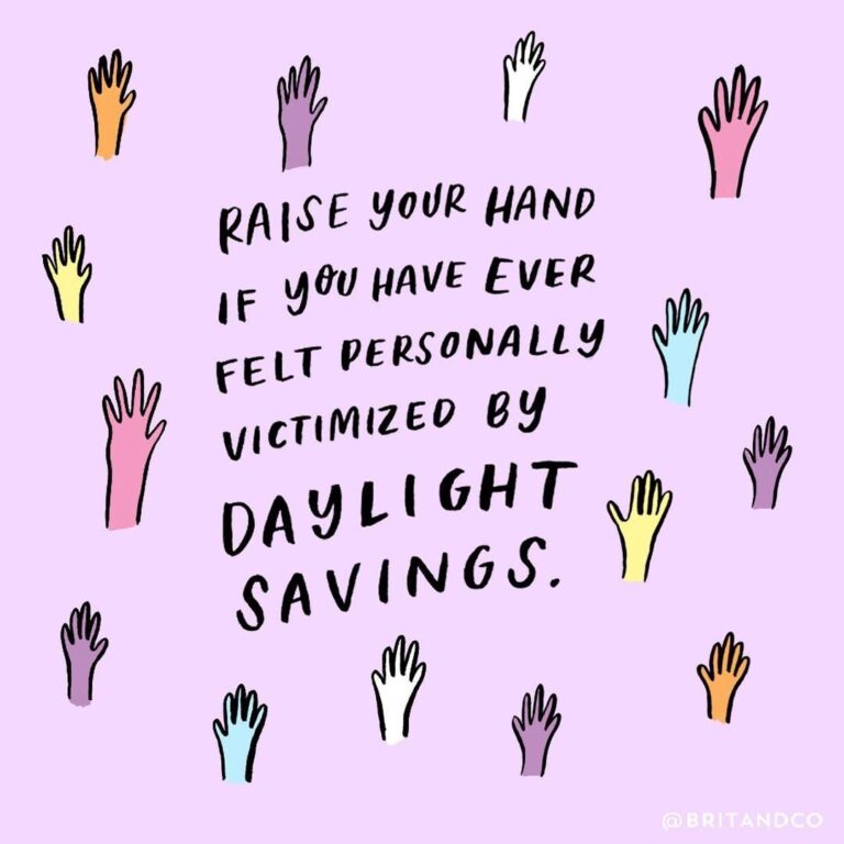 Personally Victimized by Daylight Saving