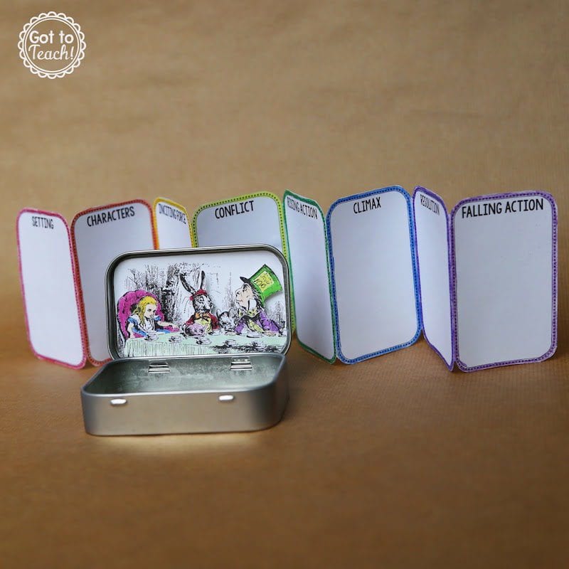 Women's History Month activities for classroom mint tin book