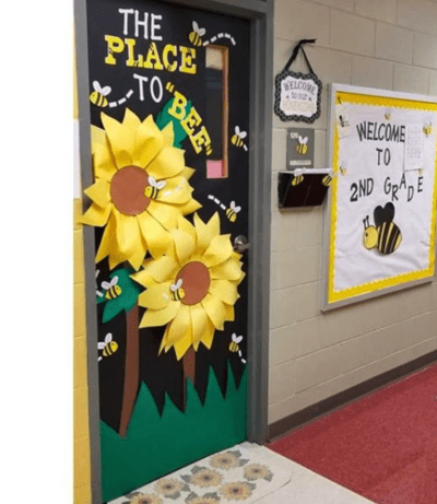 Spring Classroom Door Decorating Ideas - Garner Tropers
