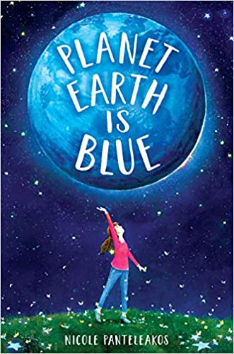 Book cover for Planet Earth is Blue as an example of books about autistic kids