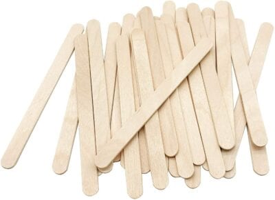 wooden popsicle sticks