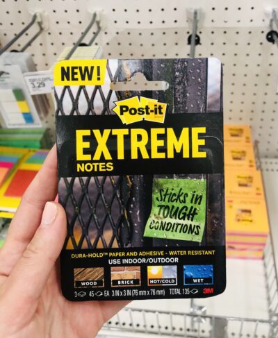 Post-it extreme notes