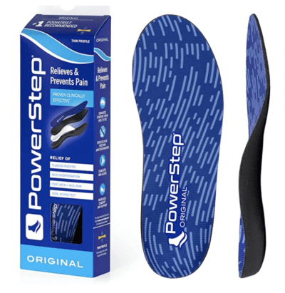 Powerstep thin orthotic shoe inserts