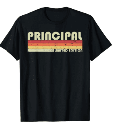 principal limited edition tshirt- principal gifts