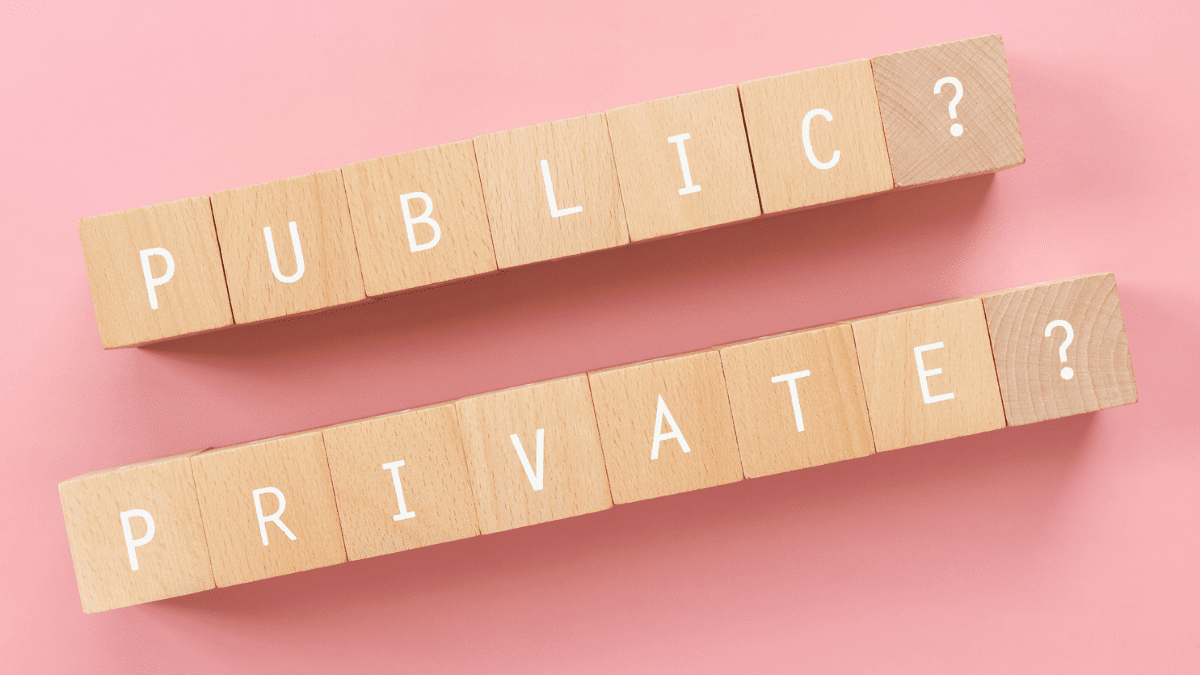public? or private?