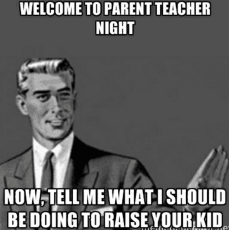 16 Parent-Teacher Conference Memes That Are All Too True