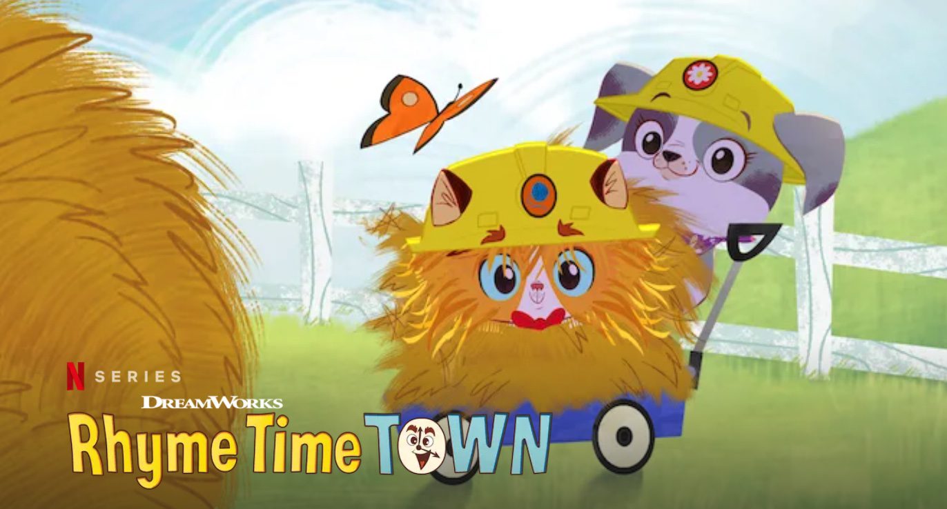 Rhyme Time Town screenshot as an example of educational Netflix shows