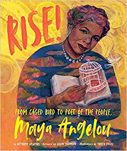 Book cover for Rise! From Caged Bird to Poet of the People