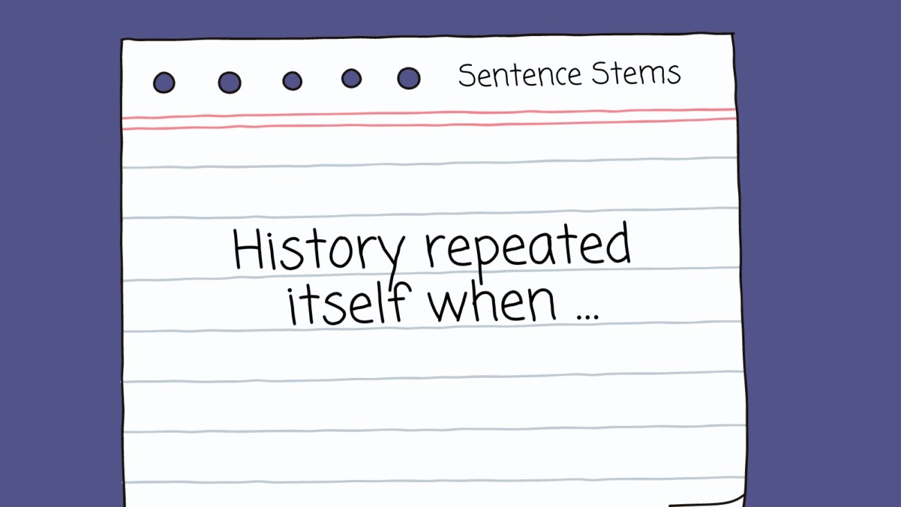 Sentence Stems How To Use Them + Examples for Every Subject
