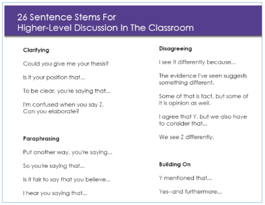 sentence-stems