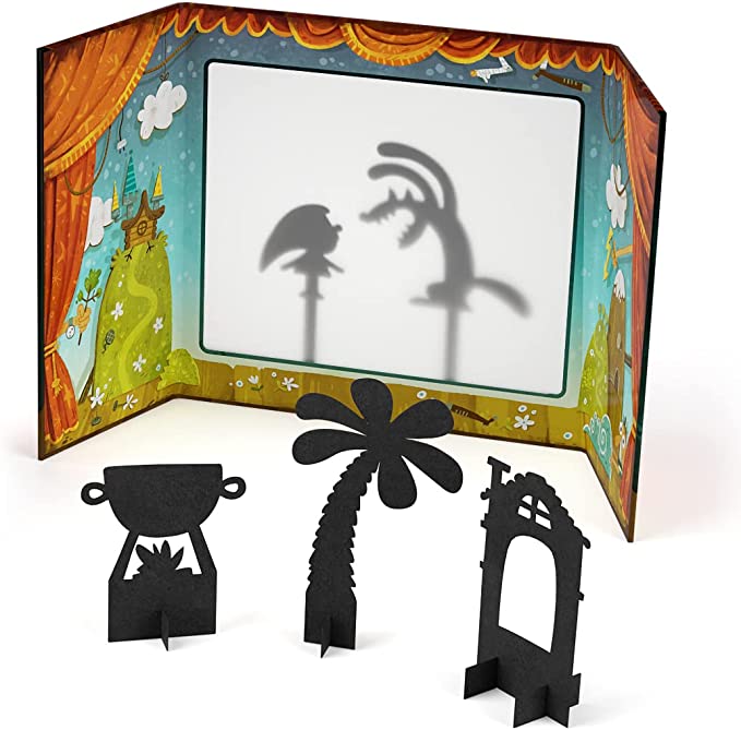 Shadow puppet theater stage