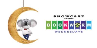 Showcase Cinemas Bookworm Wednesdays summer reading program for kids
