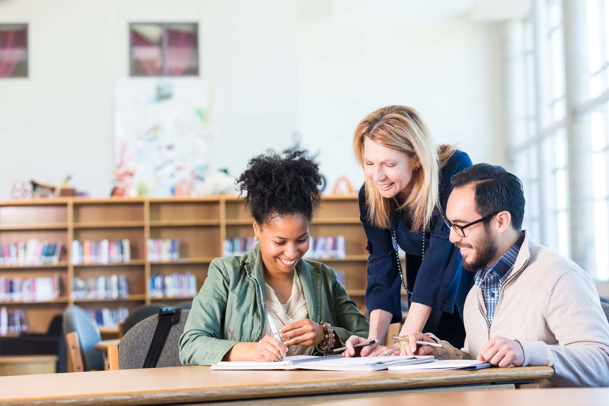 Meeting with teachers
