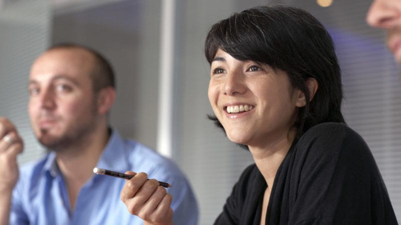 get a staff member to listen