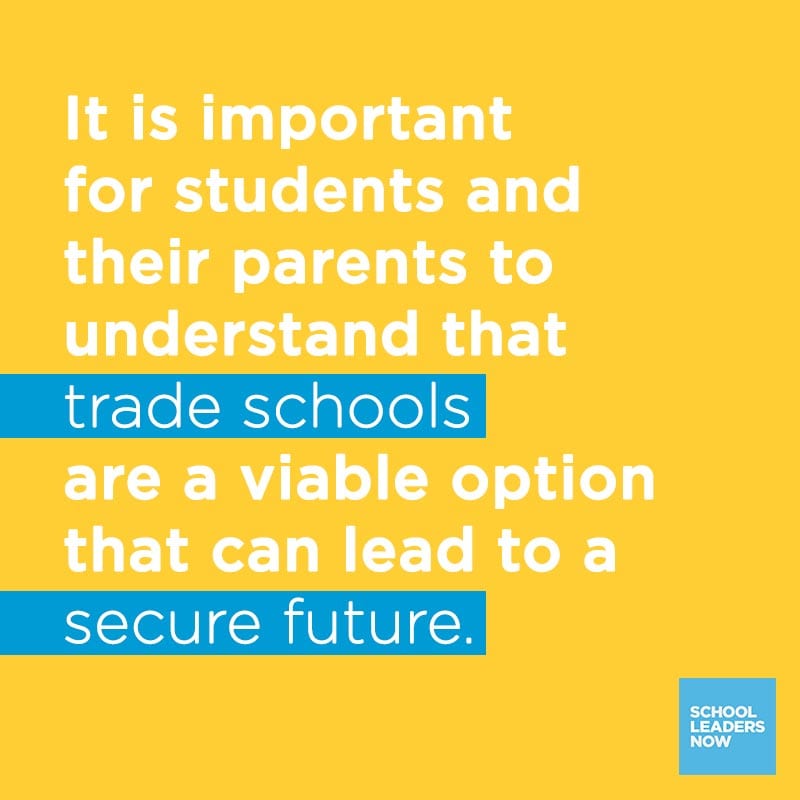 Trade Schools Are a Viable Option for High School Graduates