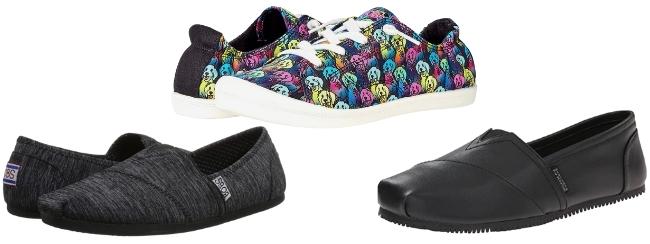 BOBS Slip-on Flat, Bingo Dog Shoes, and Slip-resistant Loafer