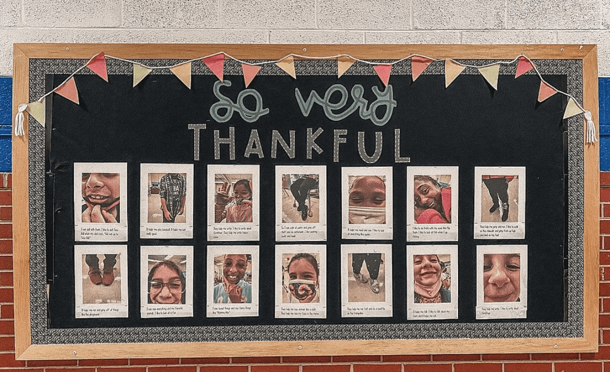 So Very Thankful Thanksgiving bulletin boards