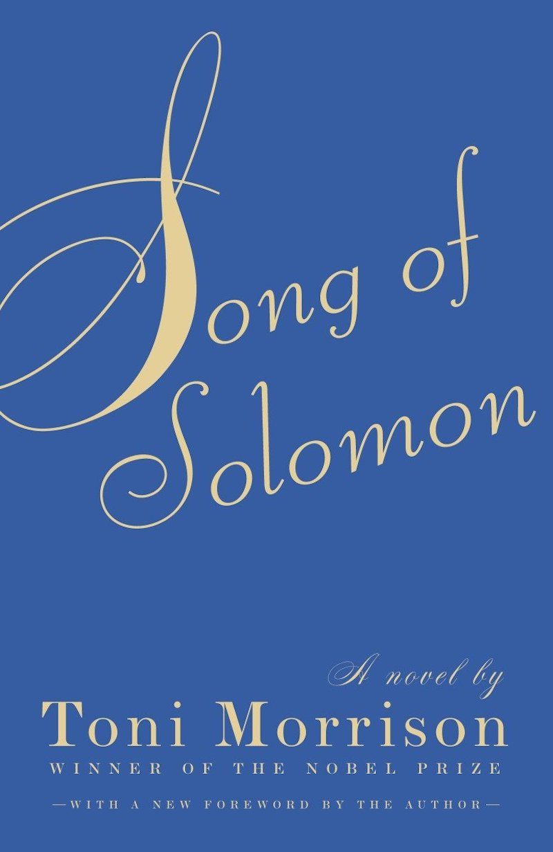 Cover of Toni Morrison book 'Song of Solomon'