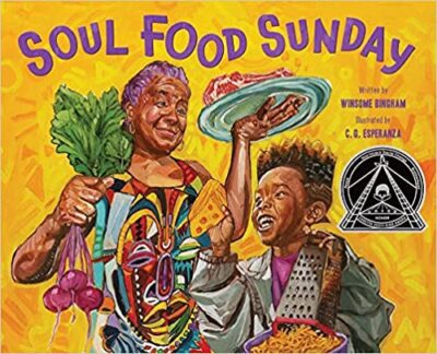 Book cover for Soul Food Sunday as an example of narrative writing