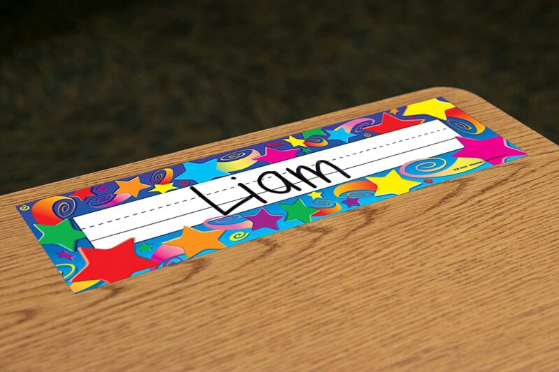 Star name plate with 