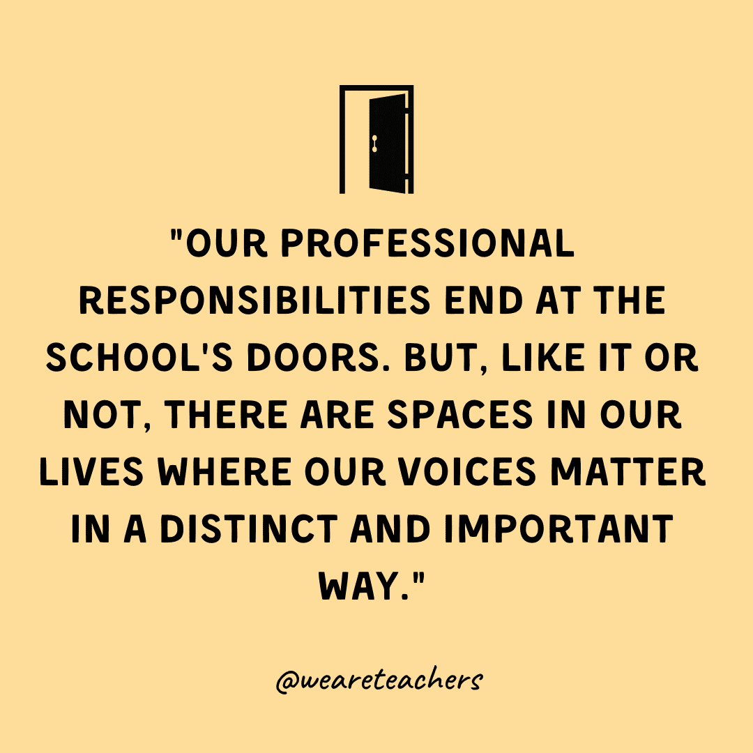 Students are surrounded by trauma: our professional responsibilities end at the school doors.