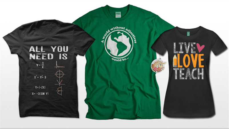teacher t-shirts