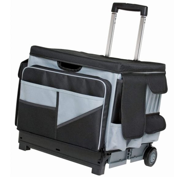 rolling tote with handle