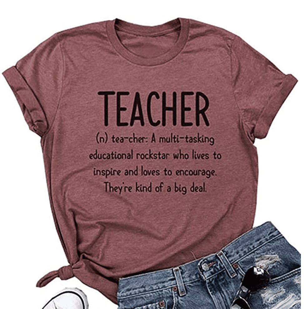 Teacher TShirts on Amazon (And We Want Them All)