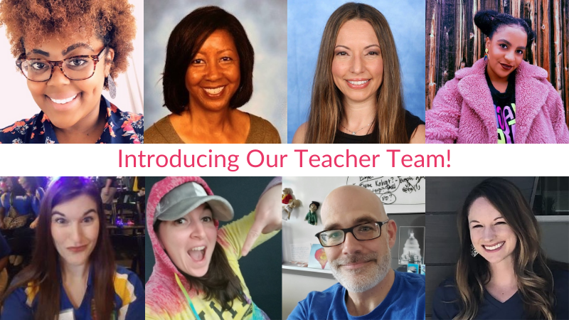Collage of images for our teacher team