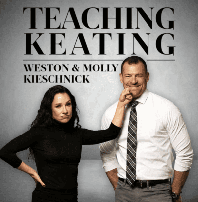 Teaching Keating podcast cover
